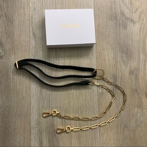 Hammitt Chain Strap Brushed Gold